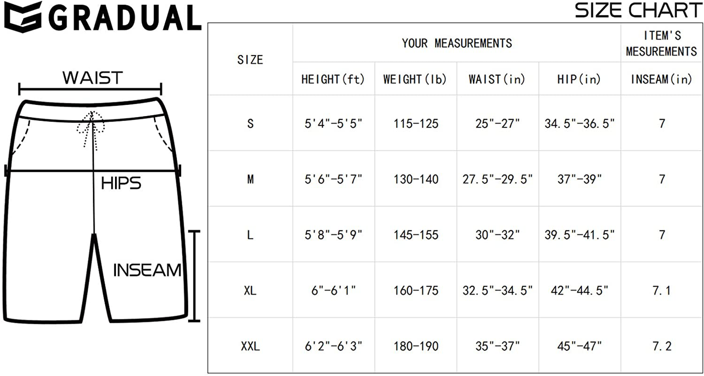 G Gradual Women'S Bermuda Shorts Jersey Shorts with Deep Pockets 7" Long Shorts for Women Lounge Walking Athletic Apparel & Accessories > Clothing > Shorts Kylie Max