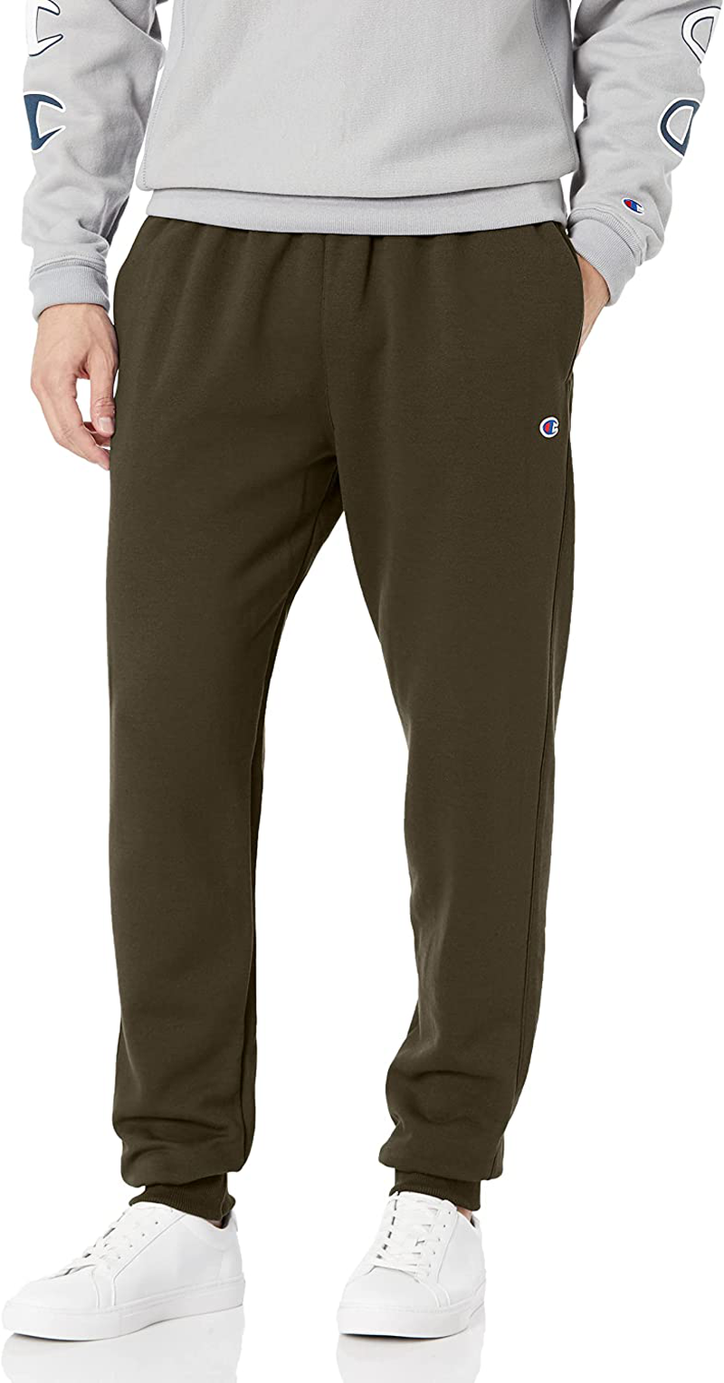 Champion Men'S Powerblend Sweats Retro Jogger Pants Apparel & Accessories > Clothing > Activewear Kylie Max