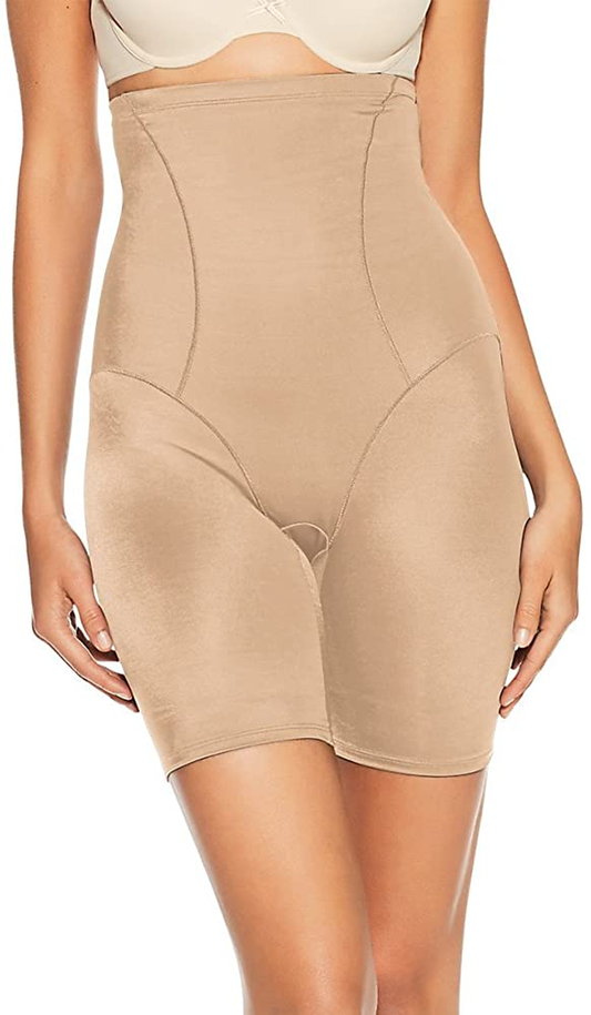 Bali Women’S Shapewear Ultra Firm Control High Waist Thigh Slimmer Cool Comfort Fajas DF8097 Apparel & Accessories > Clothing > Underwear & Socks > Shapewear Bali Women's IA- Shapewear Nude Large