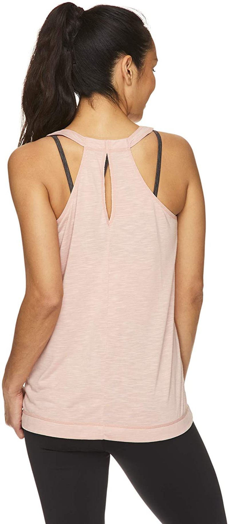 Gaiam Women'S Open Back Yoga Tank Top - Sleeveless Racerback Workout & Gym Shirt Apparel & Accessories > Clothing > Activewear Kylie Max