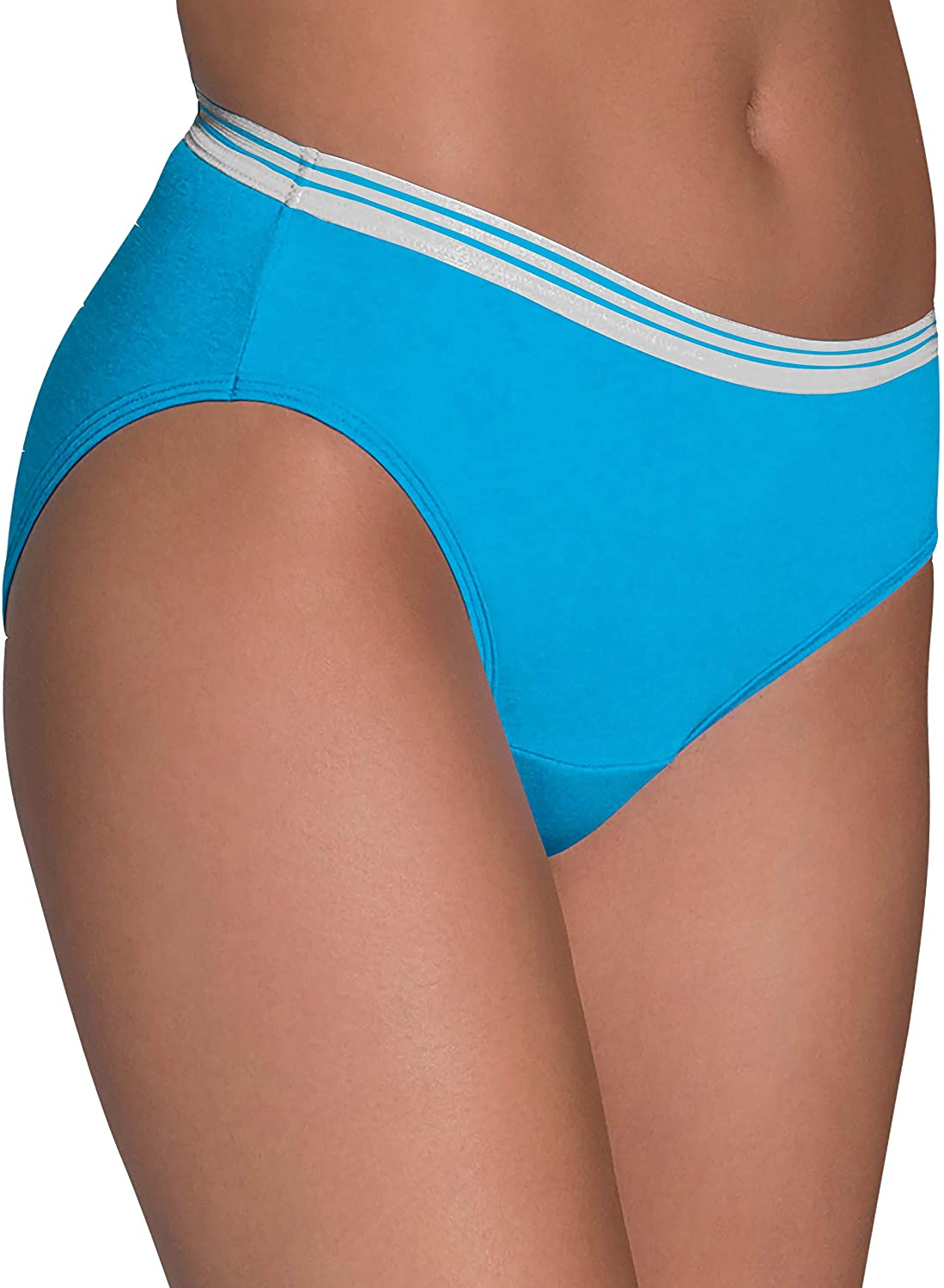 Fruit of the Loom Women'S Tag Free Cotton Bikini Panties Apparel & Accessories > Clothing > Underwear & Socks > Underwear Fruit of the Loom 144 Pack - Assorted Heathers 7