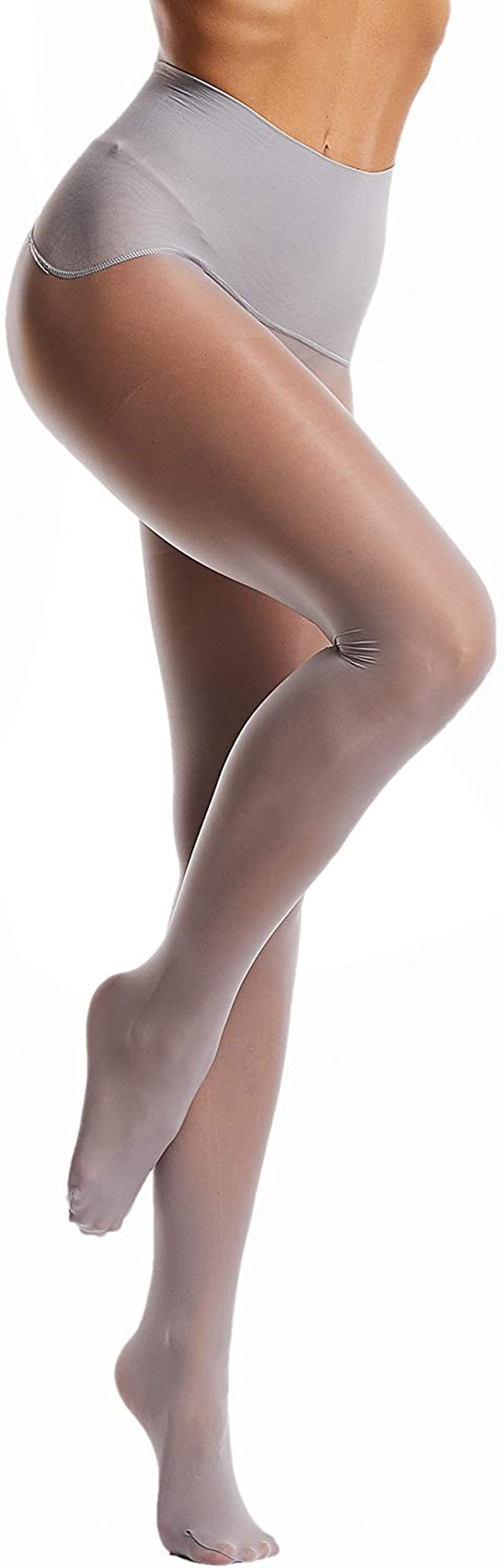 Frola Oil Shiny Stockings Pantyhose 360°Seamless Crotch High Waist Smooth Tights for Women Apparel & Accessories > Clothing > Underwear & Socks > Shapewear Frola