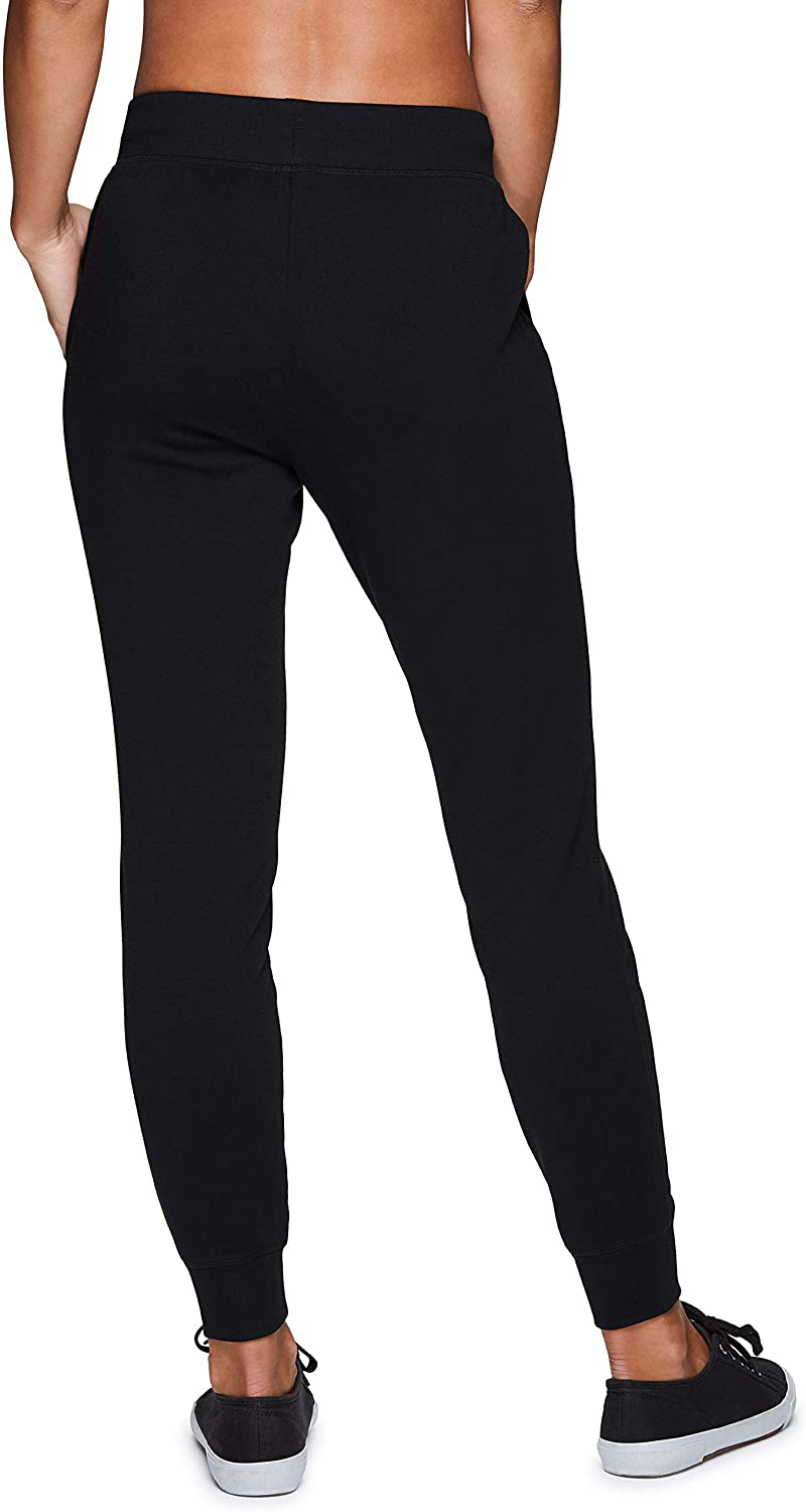 RBX Active Women'S Athletic Super Soft Lightweight Cuffed Tapered Jogger Sweatpants with Pockets Apparel & Accessories > Clothing > Activewear Kylie Max