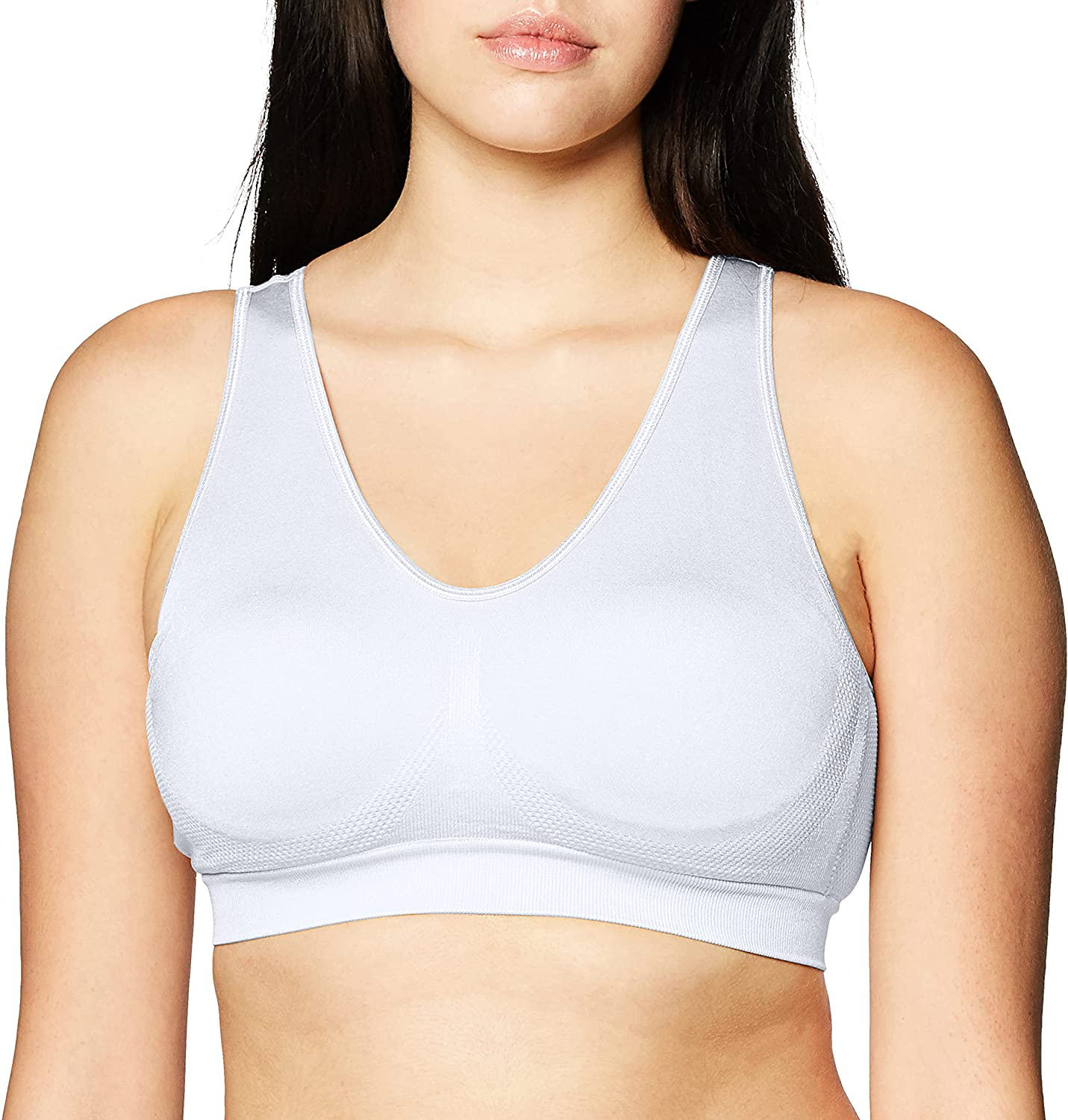 Fruit of the Loom Women'S Seamless Pullover Bra with Built-In Cups Apparel & Accessories > Clothing > Underwear & Socks > Bras Kylie Max
