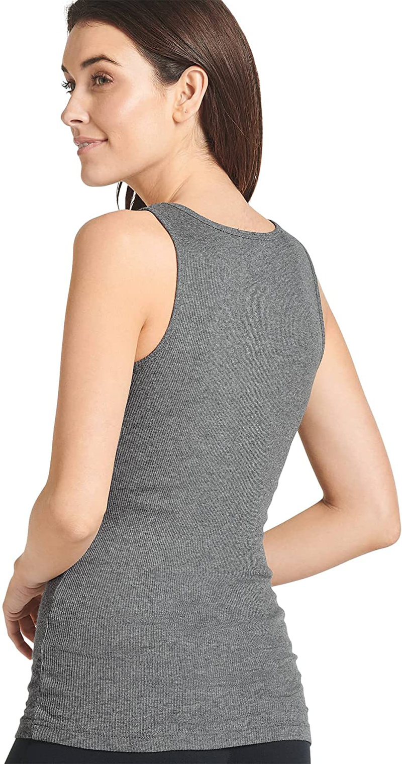 Jockey Women'S T-Shirts 100% Cotton Rib Tank Apparel & Accessories > Clothing > Activewear Kylie Max