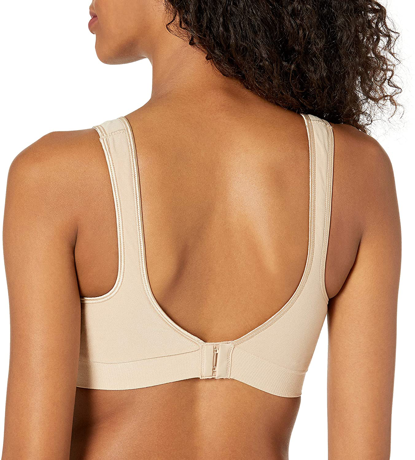 Bali Women'S Comfort Revolution Wirefree Bra with Smart Sizes DF3484 Apparel & Accessories > Clothing > Underwear & Socks > Bras Kylie Max