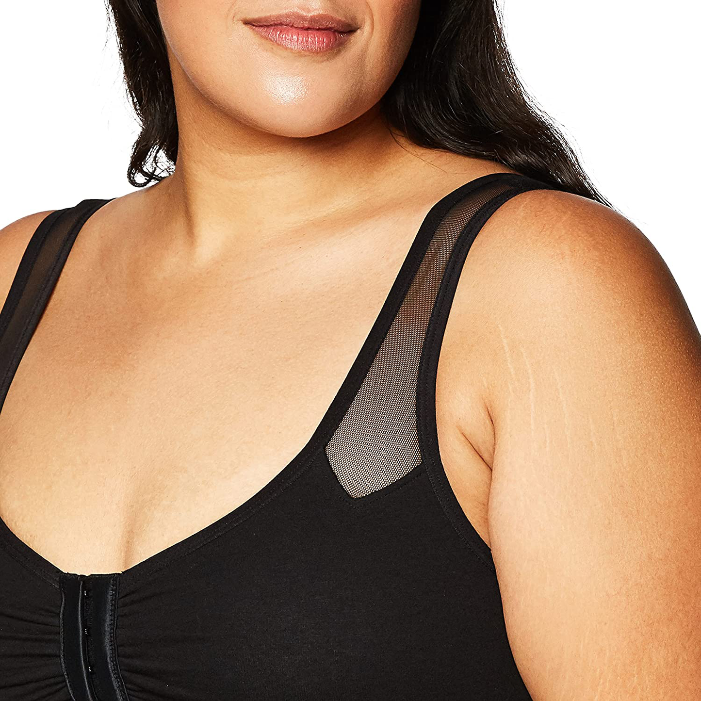 Fruit of the Loom Women'S Comfort Front Close Sport Bra with Mesh Straps Apparel & Accessories > Clothing > Underwear & Socks > Bras Kylie Max