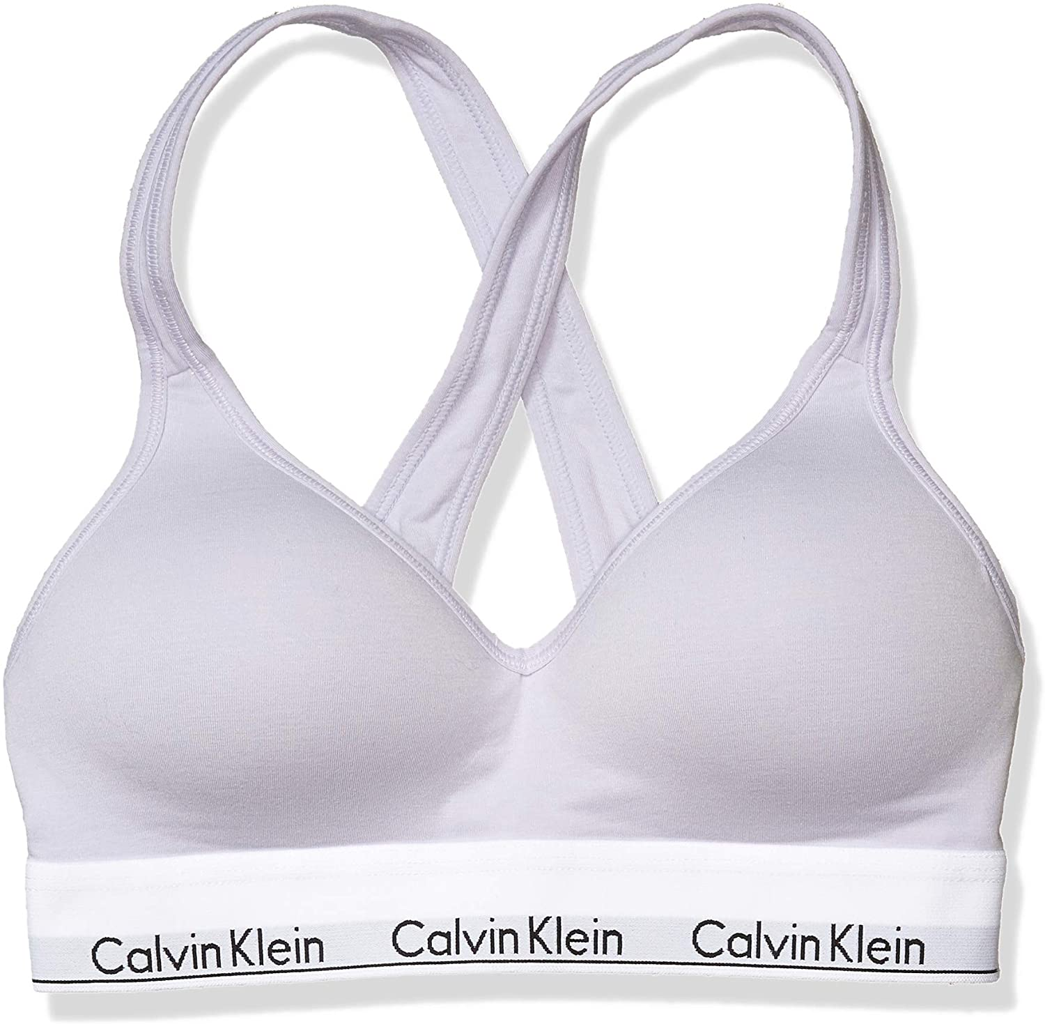 Calvin Klein Women’S Modern Cotton Lightly Lined Bralette Apparel & Accessories > Clothing > Underwear & Socks > Lingerie Calvin Klein Purple Large