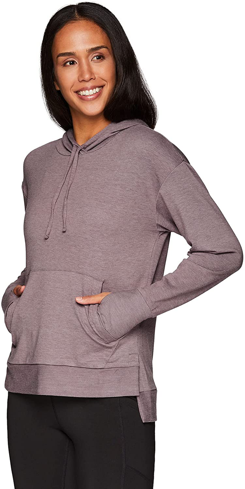 RBX Active Women'S Fashion Yoga Lightweight Long Sleeve Pullover Hoodie Top Apparel & Accessories > Clothing > Activewear Kylie Max
