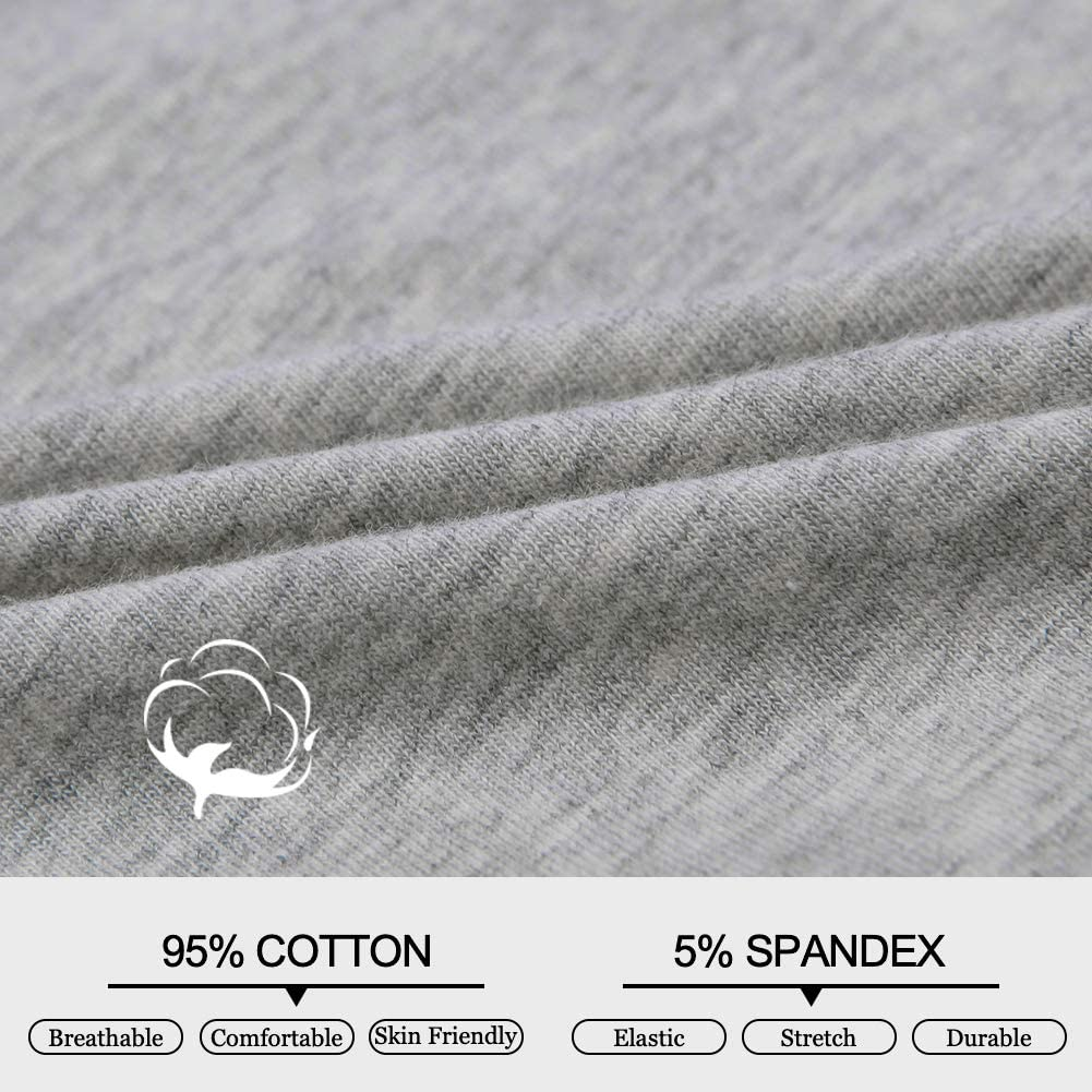 INNERSY Womens Underwear Hipster Panties Cotton Low Rise Briefs Pack of 6 Apparel & Accessories > Clothing > Underwear & Socks > Underwear INNERSY