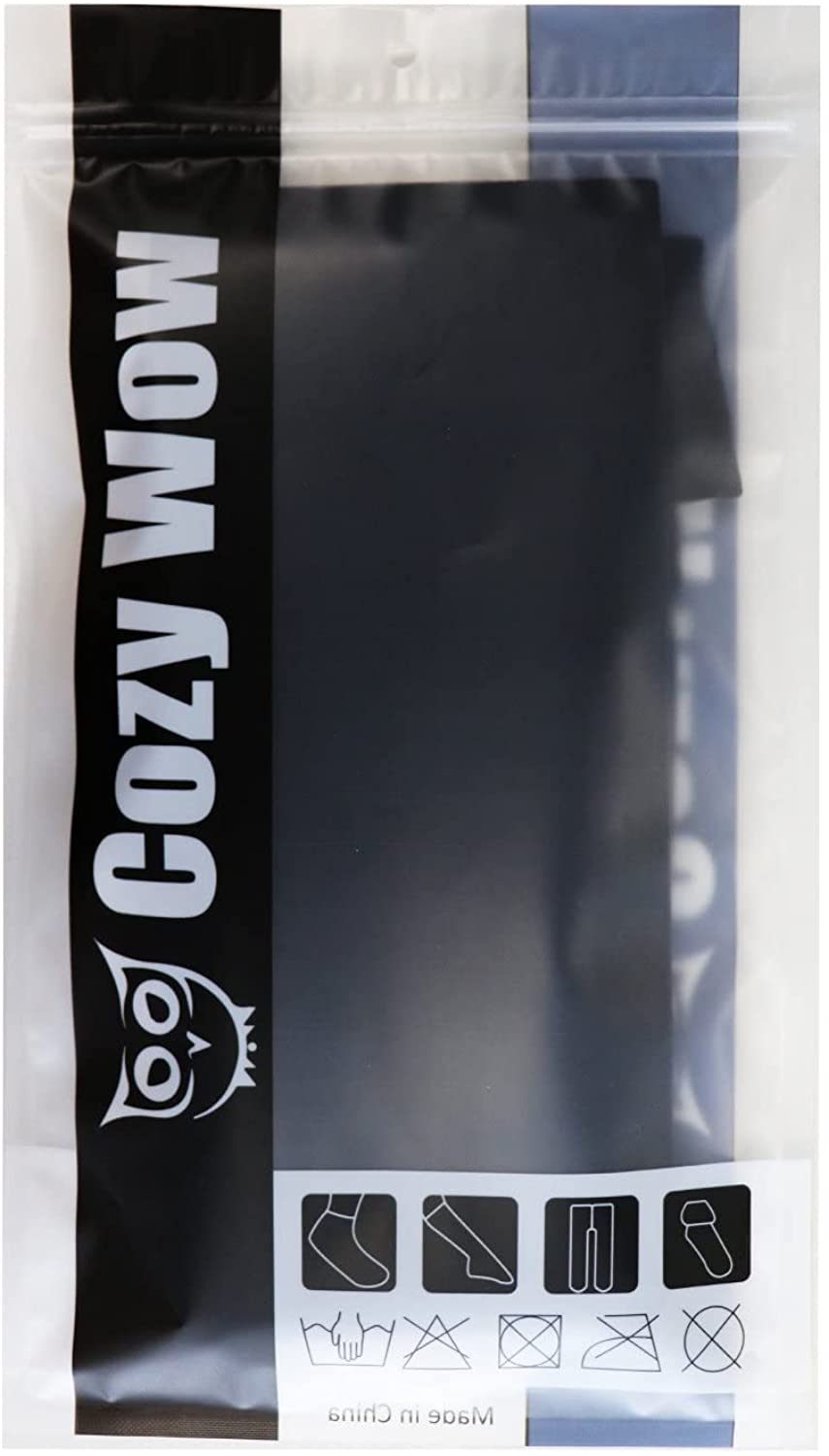 Cozywow Run Resistant 80D Soft Solid Color Semi Opaque Footed Tights High Waist Apparel & Accessories > Clothing > Underwear & Socks > Shapewear CozyWow