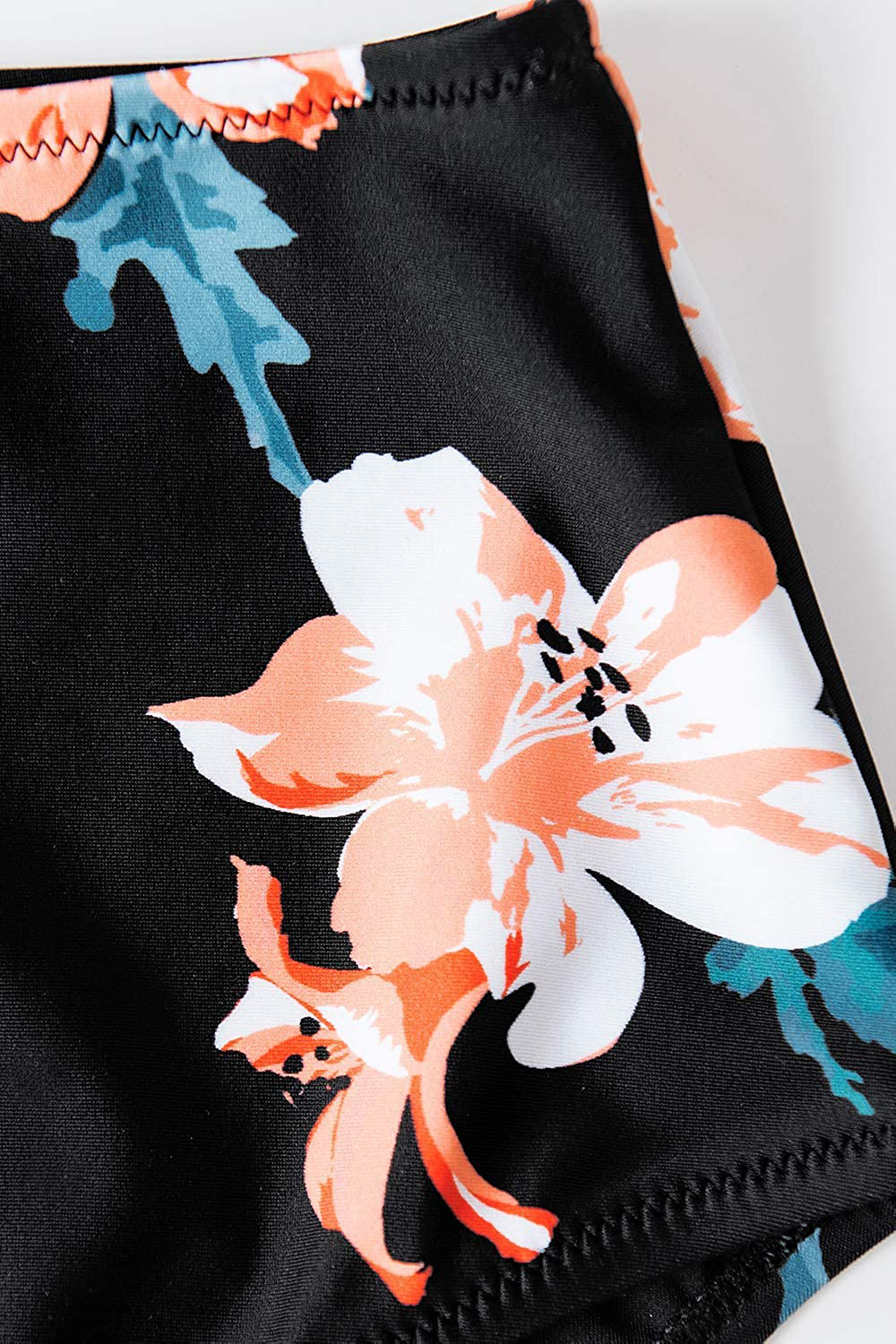 CUPSHE Women'S High Waist Bikini Swimsuit Ruffle Two Piece Bathing Suit Kylie Max