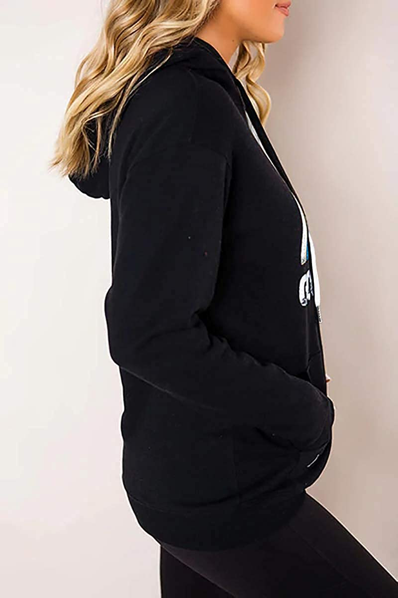 LACOZY Women'S Hoodies Long Sleeve Shirt Casual Graphic Tee Shirt Fall Clothes for Women Tops Blouse Apparel & Accessories > Clothing > Activewear Kylie Max