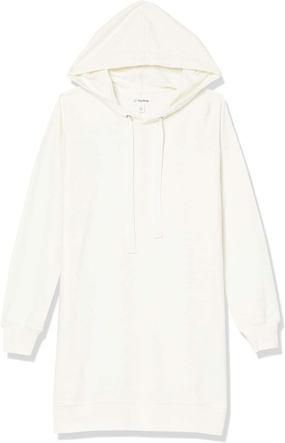 The Drop Women'S Iona Long Sleeve Hooded Mini Sweatshirt Dress Apparel & Accessories > Clothing > Activewear Kylie Max