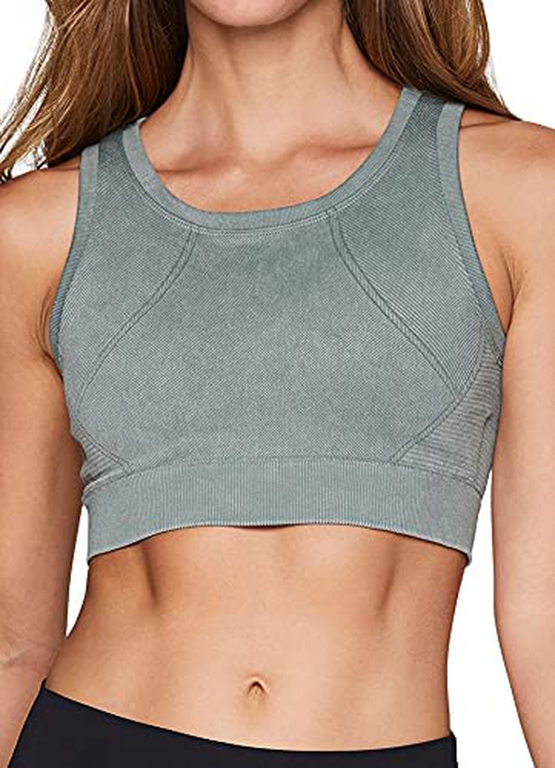 RBX Active Women'S Athletic Fashion High Coverage Low Impact Workout Sports Bra Apparel & Accessories > Clothing > Underwear & Socks > Bras Kylie Max