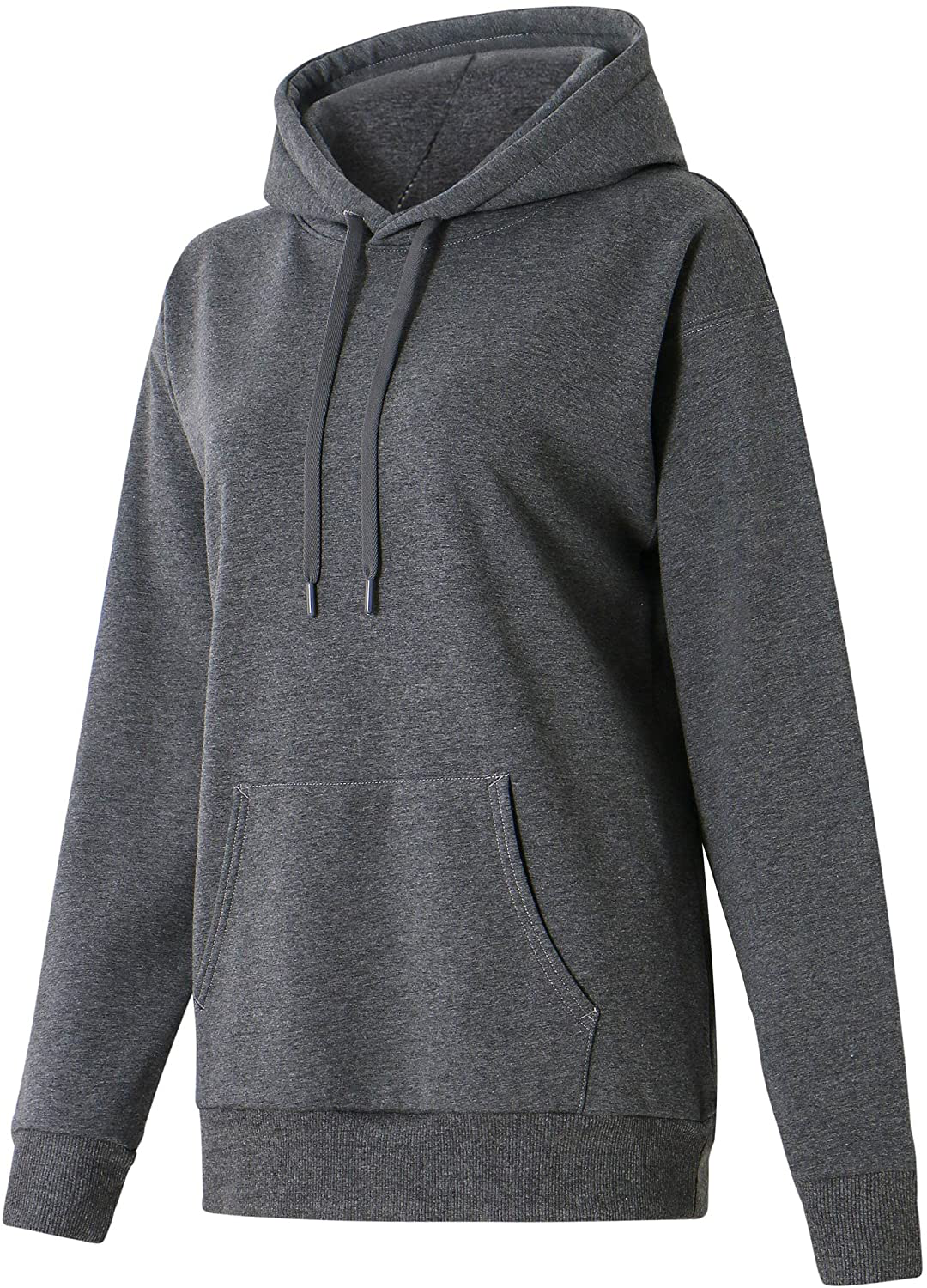 Women'S Basic Pullover Hoodie Loose Fit Ultra Soft Fleece Hooded Sweatshirt with Pockets Apparel & Accessories > Clothing > Activewear Kylie Max