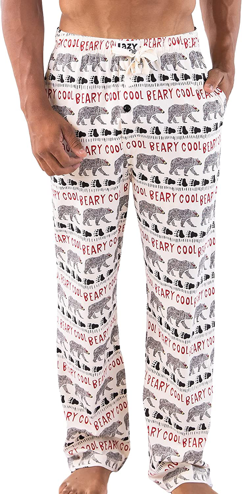 Lazy One Pajama Pants for Men, Men'S Separate Bottoms, Lounge Pants, Funny, Humorous Apparel & Accessories > Clothing > Sleepwear & Loungewear > Pajamas Kylie Max