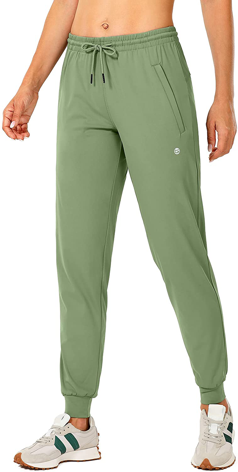 G Gradual Women'S Joggers Pants with Zipper Pockets Tapered Running Sweatpants for Women Lounge, Jogging Apparel & Accessories > Clothing > Activewear Kylie Max