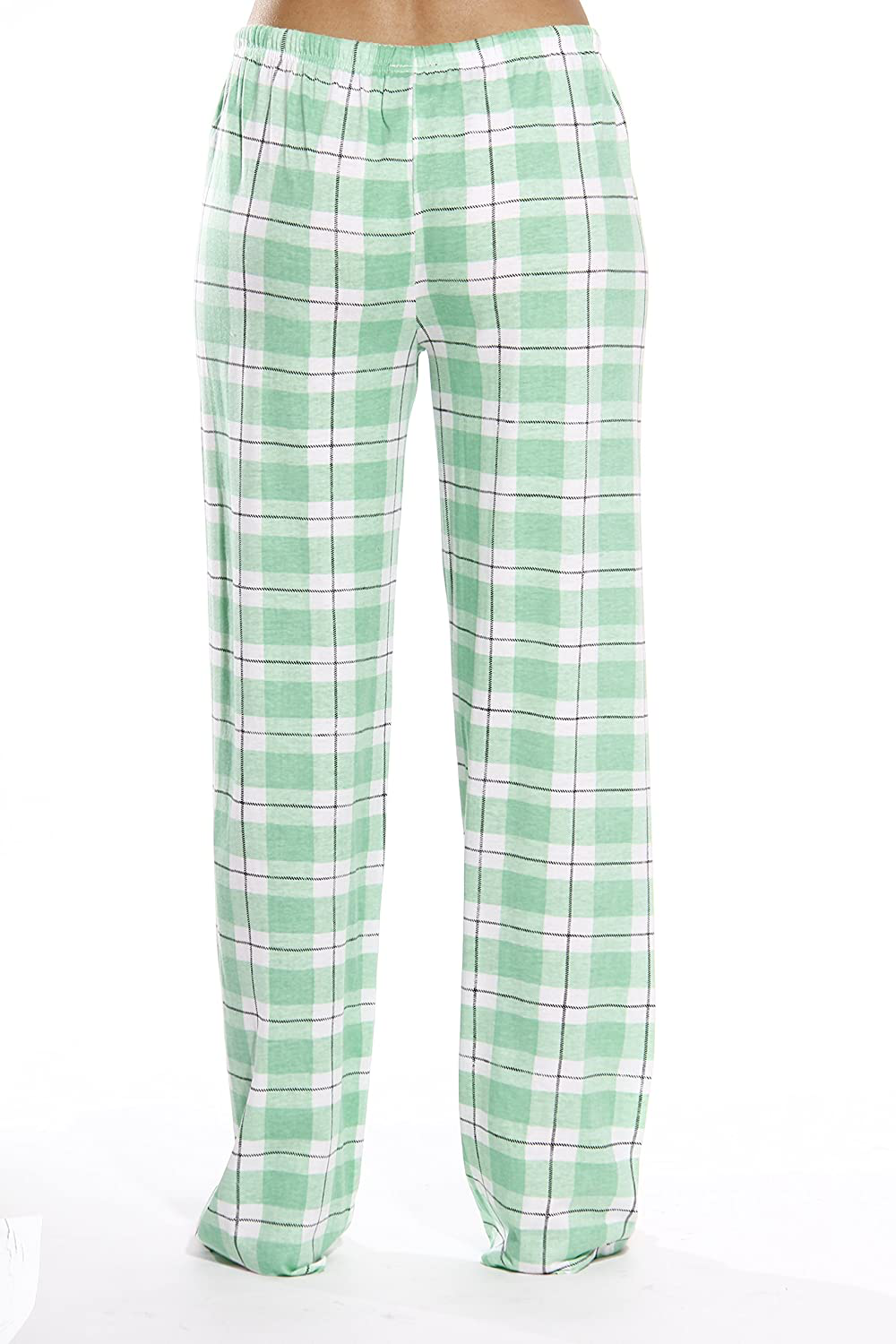 Just Love 100% Cotton Jersey Women Plaid Pajama Pants Sleepwear Apparel & Accessories > Clothing > Sleepwear & Loungewear > Pajamas Kylie Max