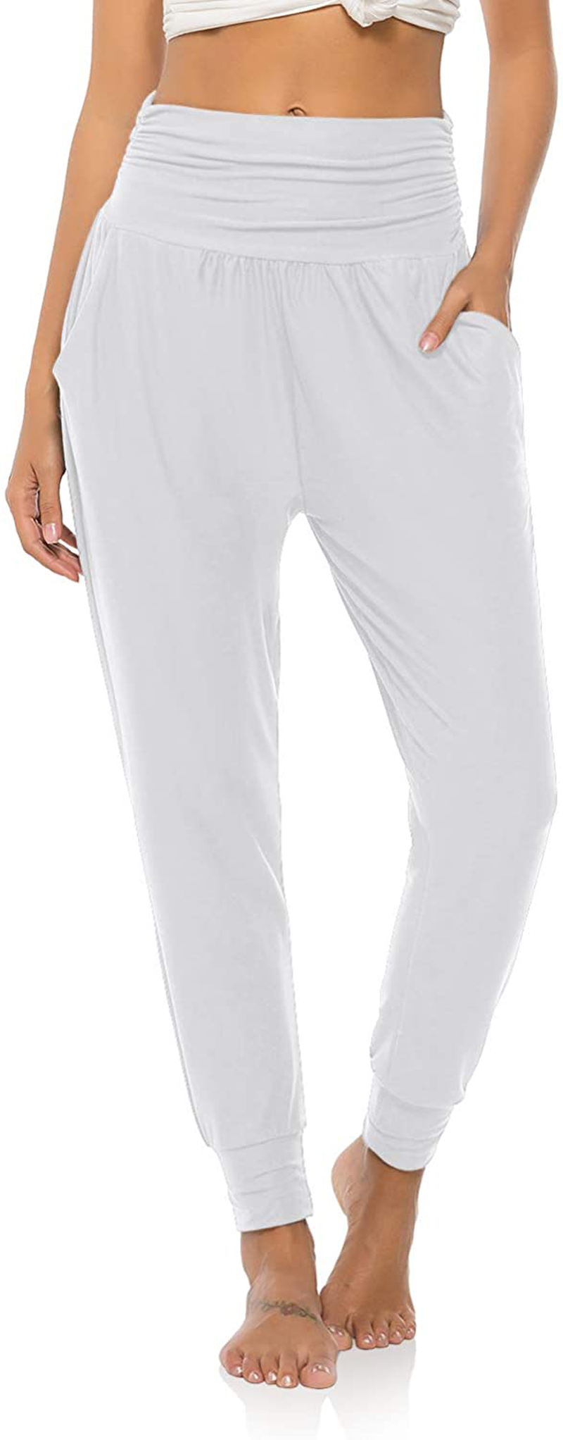 DIBAOLONG Womens Yoga Sweatpants Loose Workout Joggers Pants Comfy Lounge Pants with Pockets Apparel & Accessories > Clothing > Activewear Kylie Max