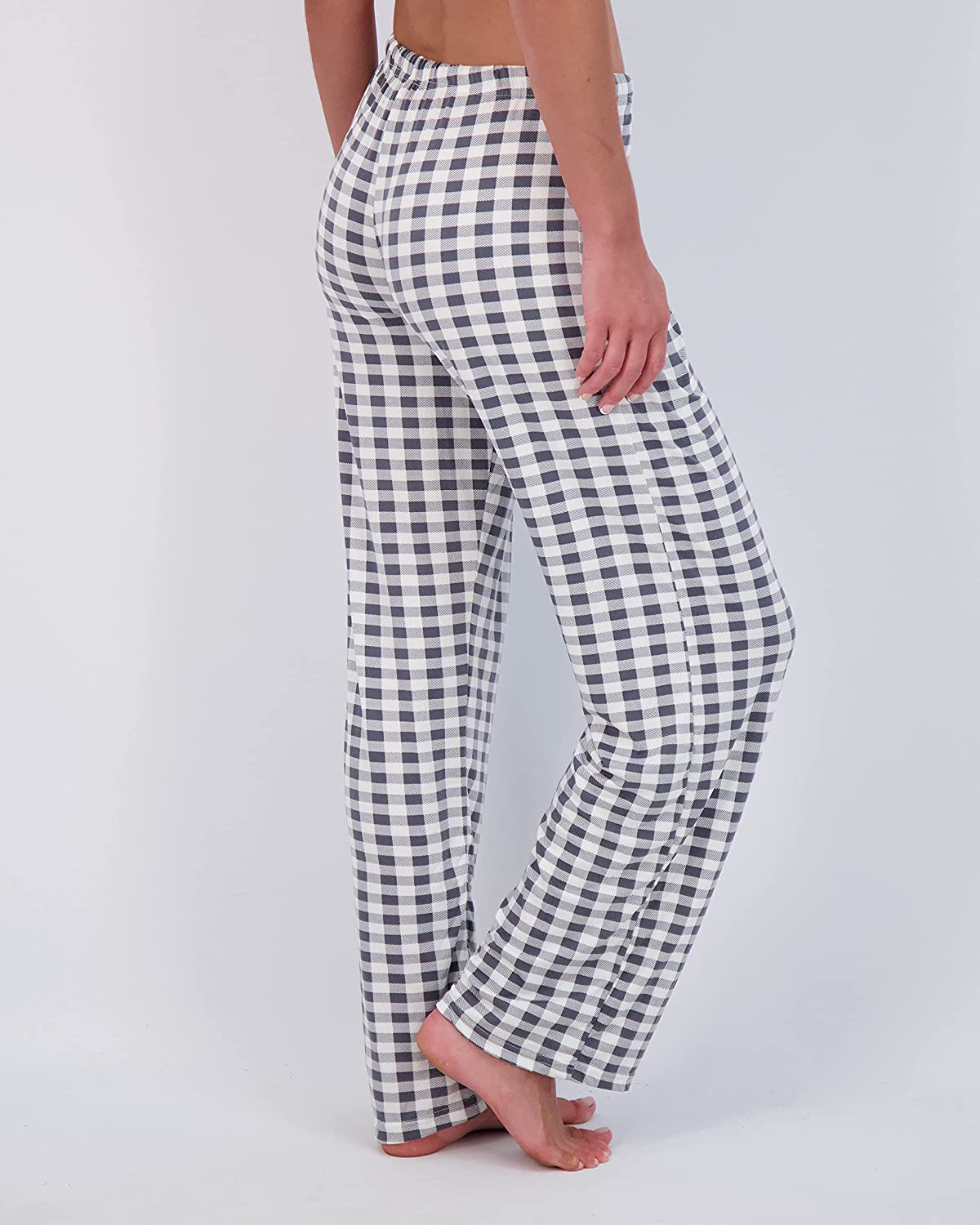 Real Essentials 3 Pack: Women’s Ultra-Soft Fleece Comfy Stretch Pajama Lounge Pants Elegant Sleepwear Apparel & Accessories > Clothing > Sleepwear & Loungewear > Pajamas Real Essentials