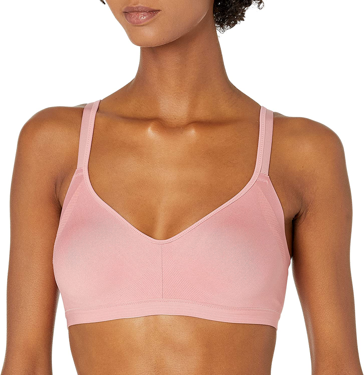 Warner's Women's Easy Does It No Bulge Wire-Free Bra Apparel & Accessories > Clothing > Underwear & Socks > Bras Warner's Brandied Apricot Medium