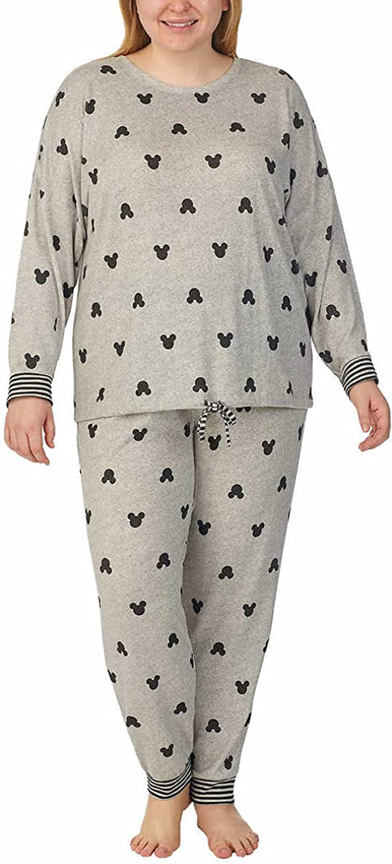 Disney Womens 2 Piece Cozy Pajama Set Apparel & Accessories > Clothing > Sleepwear & Loungewear > Pajamas Disney