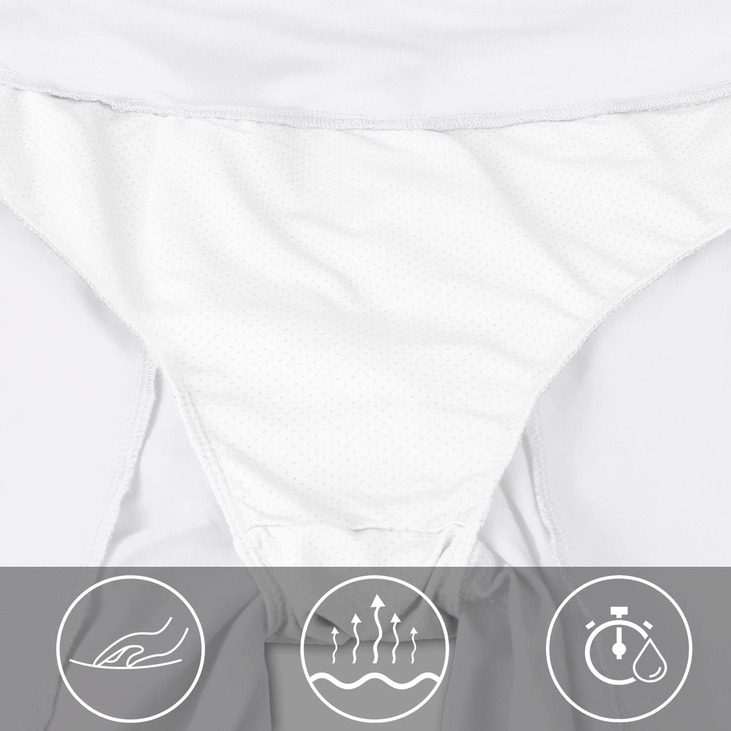 BALEAF Women'S 7 Inches Long Running Shorts with Liner Lounge Sport Gym Shorts Back Zipper Pocket Apparel & Accessories > Clothing > Shorts Kylie Max