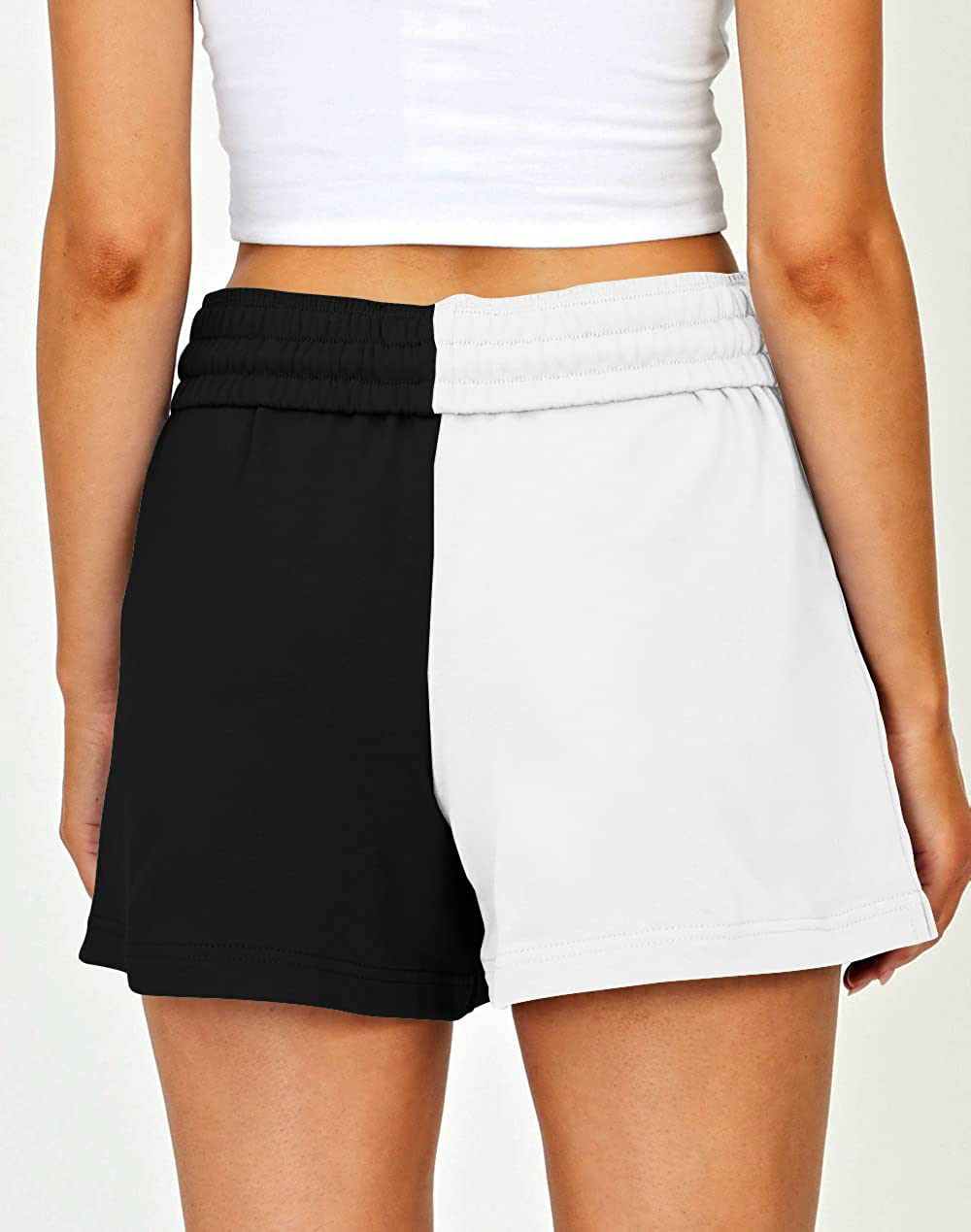 AUTOMET Womens Sweat Shorts Summer Casual High Waisted Athletic Shorts Comfy Lounge Running Shorts Gym Shorts with Pockets Apparel & Accessories > Clothing > Shorts Kylie Max