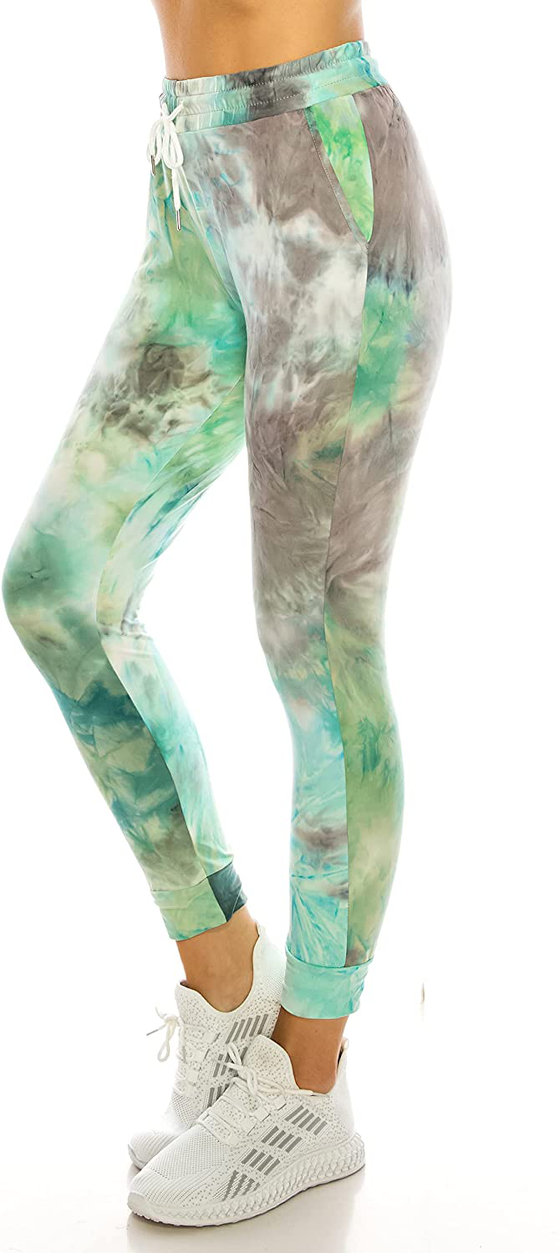 LA12ST Women'S Soft Jogger Pants Drawstring Pockets Lightweight Sweatpants Apparel & Accessories > Clothing > Activewear Kylie Max
