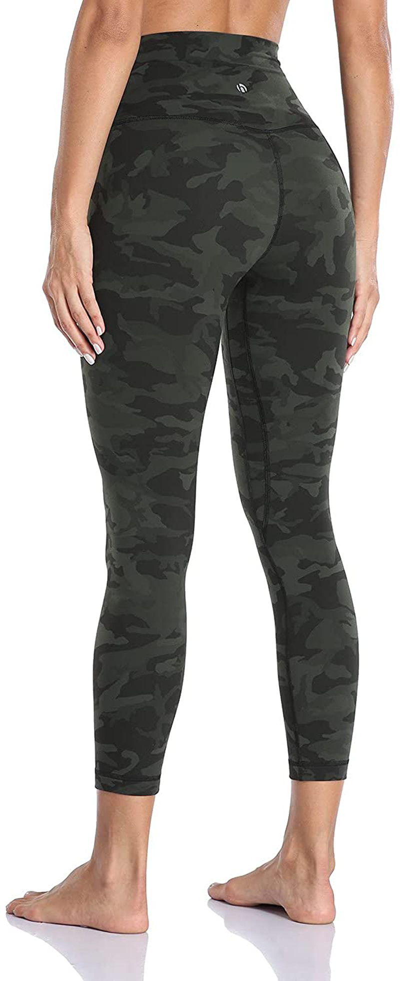 HeyNuts Hawthorn Athletic Essential II 7/8 Legging Women's High Waisted Yoga Pants Active Ankle Legging-25'' Apparel & Accessories > Clothing > Activewear HeyNuts