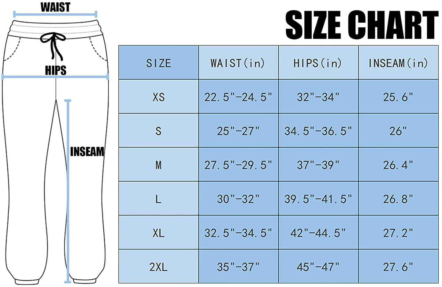 Women'S Cotton Sweatpants High Waisted Pants with Pockets Athletic Fit Joggers for Women Lounge,Jogging Apparel & Accessories > Clothing > Activewear Kylie Max