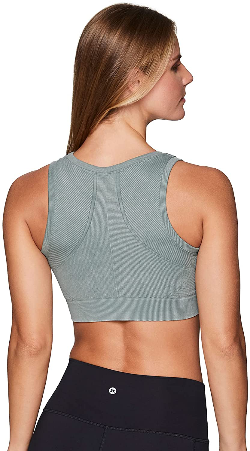 RBX Active Women'S Athletic Fashion High Coverage Low Impact Workout Sports Bra Apparel & Accessories > Clothing > Underwear & Socks > Bras Kylie Max