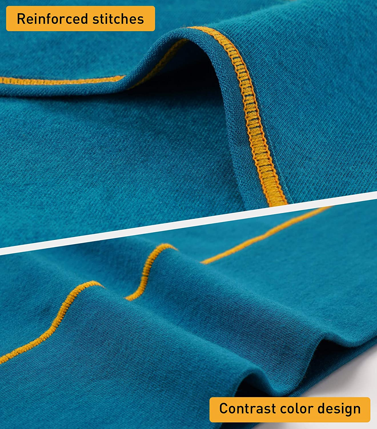 INNERSY Womens High Waisted Underwear Cotton Panties Regular & plus Size 5-Pack Apparel & Accessories > Clothing > Underwear & Socks > Underwear INNERSY