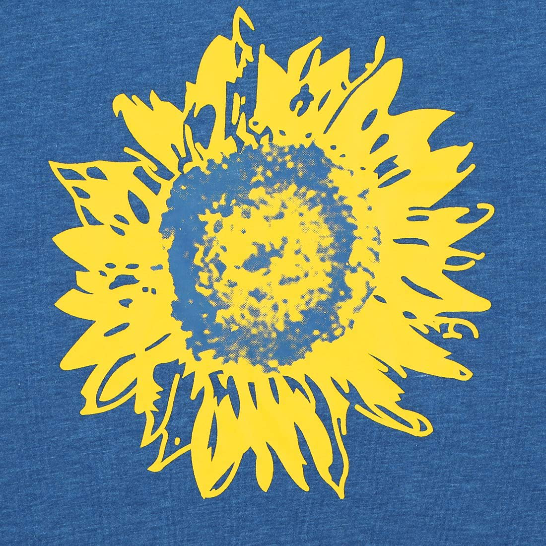 JINTING Summer Sunflower Graphic Tank Tops for Women Graphic Tank Tops Sleeveless Graphic Tee Shirts Letter Print Tank Top Apparel & Accessories > Clothing > Activewear Kylie Max