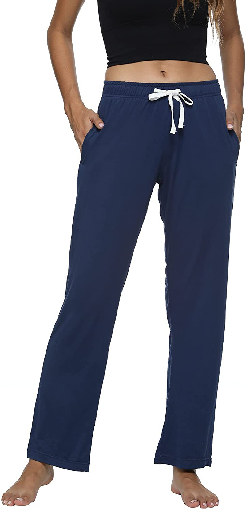 HEARTNICE Pajama Pants for Women Soft, Print Sleep Pants Lightweight Lounge Pj Bottoms Apparel & Accessories > Clothing > Sleepwear & Loungewear > Pajamas Kylie Max