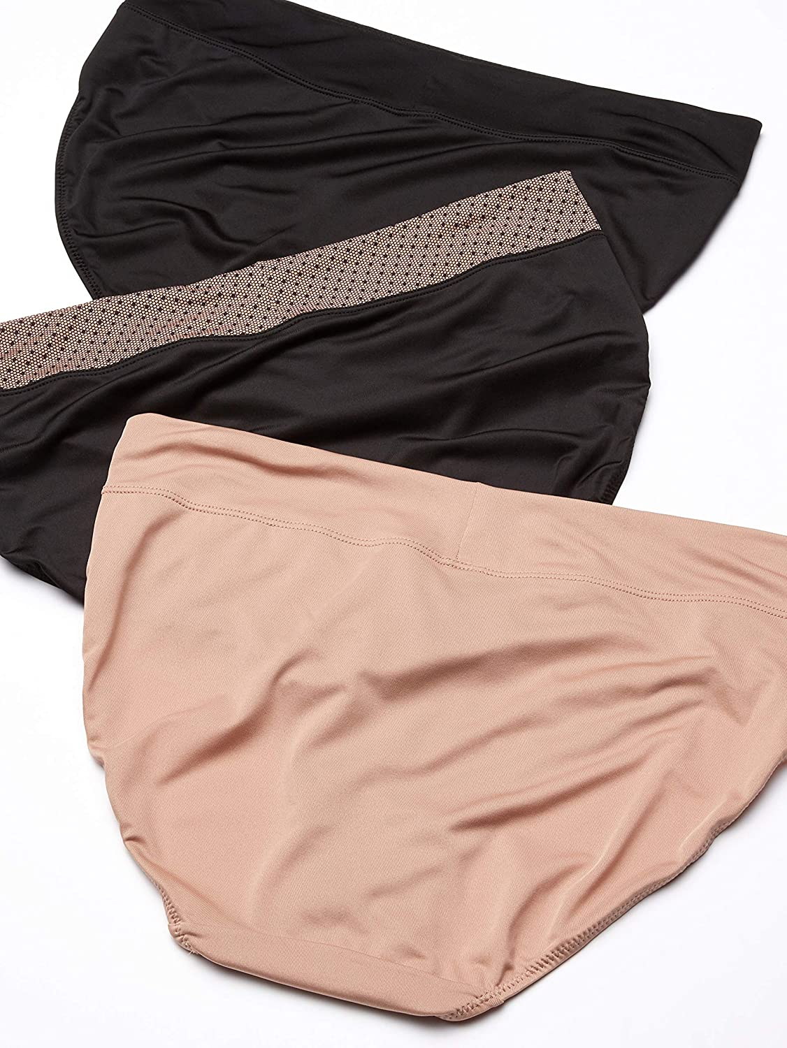 Warner'S Women'S Blissful Benefits Muffin Top Tailored Hi-Cut Panties Multipack Apparel & Accessories > Clothing > Underwear & Socks > Underwear Warner's