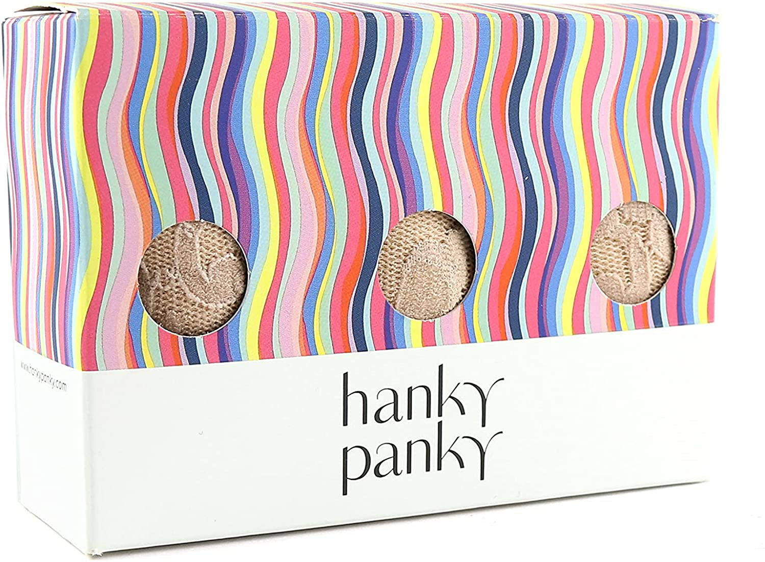 hanky panky, Signature Lace Original Rise Thong 3 Pack, One Size (4-14) Apparel & Accessories > Clothing > Underwear & Socks > Underwear hanky panky