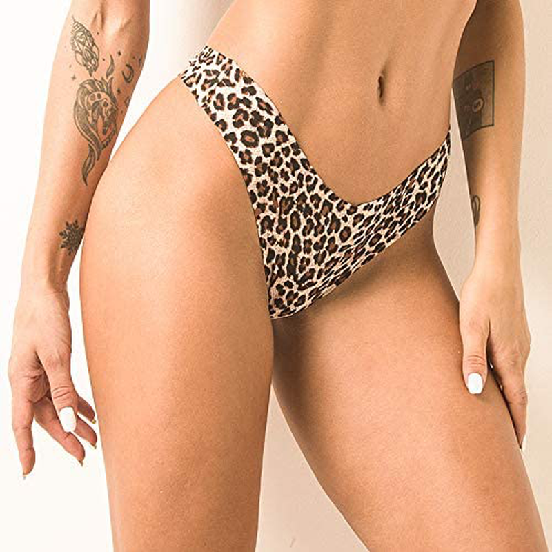 CRISAN Seamless Thongs for Women Nylon No Show Thong Underwear Women 6 Pack Apparel & Accessories > Clothing > Underwear & Socks > Underwear CRISAN