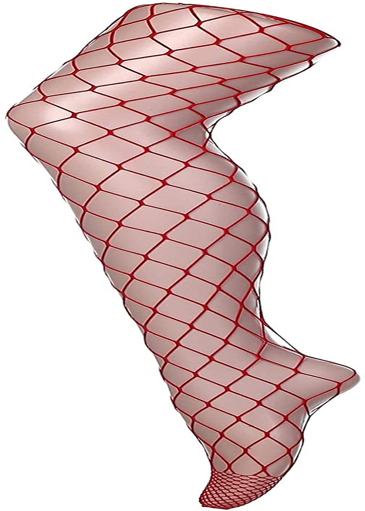 FLORA GUARD High Waist Tights Fishnet Stockings, High Waist Sexy Fishnets Pantyhose - 4 Pairs Apparel & Accessories > Clothing > Underwear & Socks > Shapewear FLORA GUARD