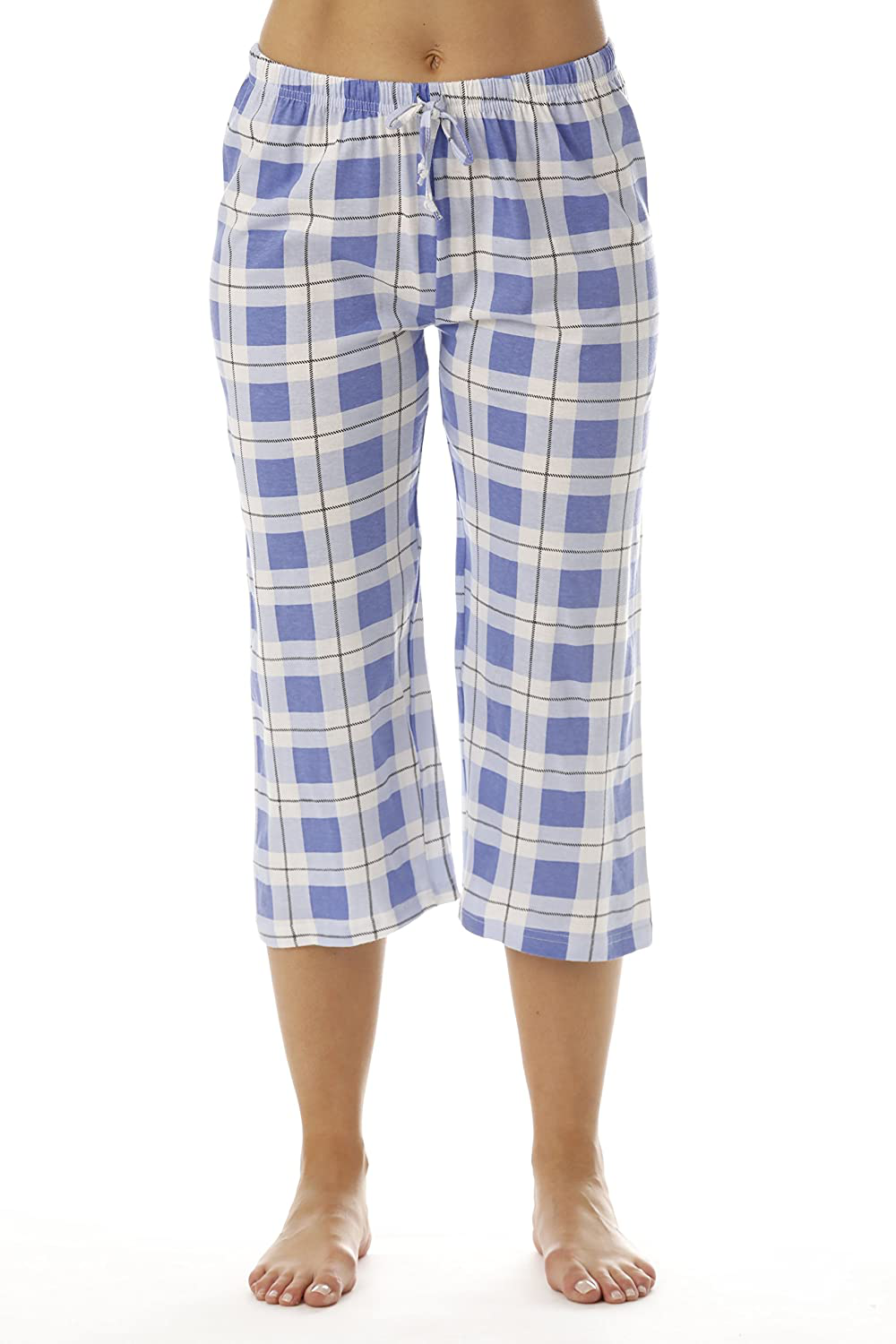 Just Love 100% Cotton Women Pajama Capri Pants Sleepwear Apparel & Accessories > Clothing > Sleepwear & Loungewear > Pajamas Kylie Max