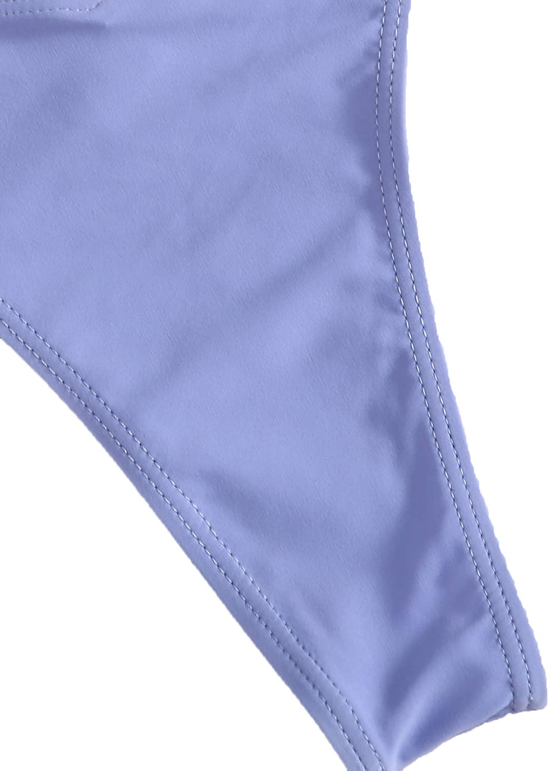 Verdusa Women'S Sexy Triangle Bathing Two Pieces Swimsuit Bikini Set Apparel & Accessories > Clothing > Underwear & Socks > Underwear Verdusa