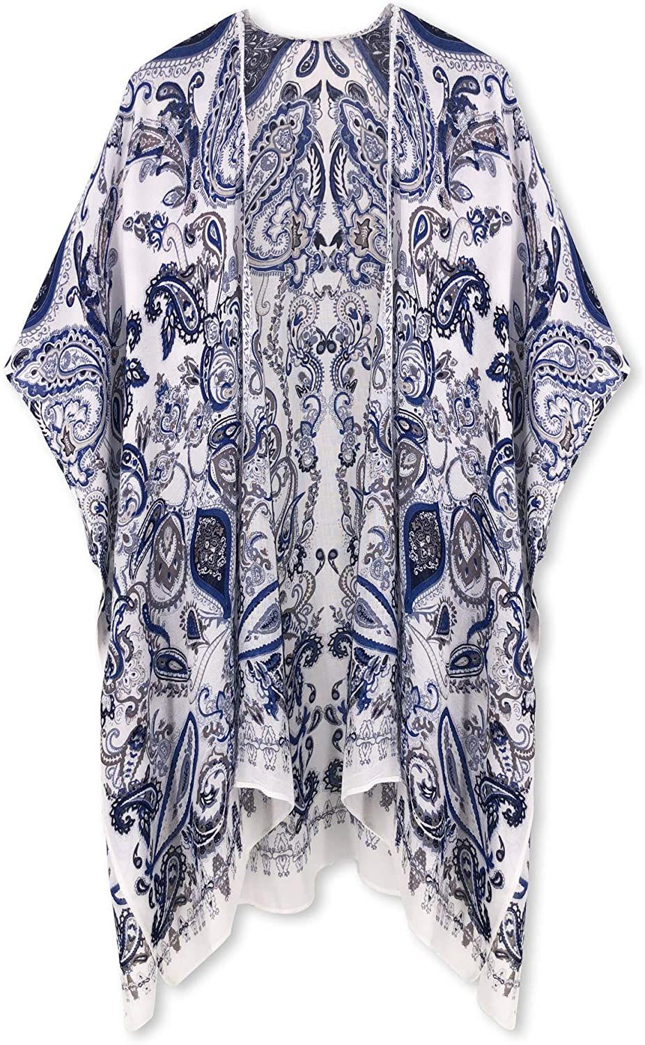 Moss Rose Women Summer Bikini Kimono Bathing Suit Cover Ups for Swimwear Apparel & Accessories > Clothing > Swimwear Kylie Max