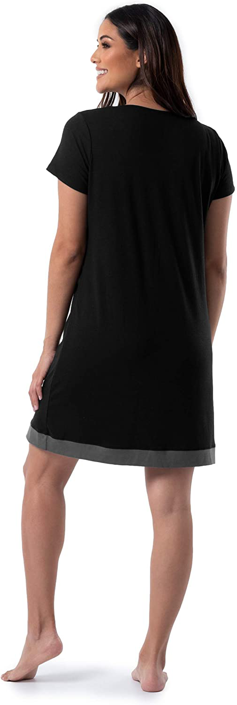 Fruit of the Loom Women'S Super Soft and Breathable Sleep Shirt Apparel & Accessories > Clothing > Sleepwear & Loungewear > Nightgowns Kylie Max