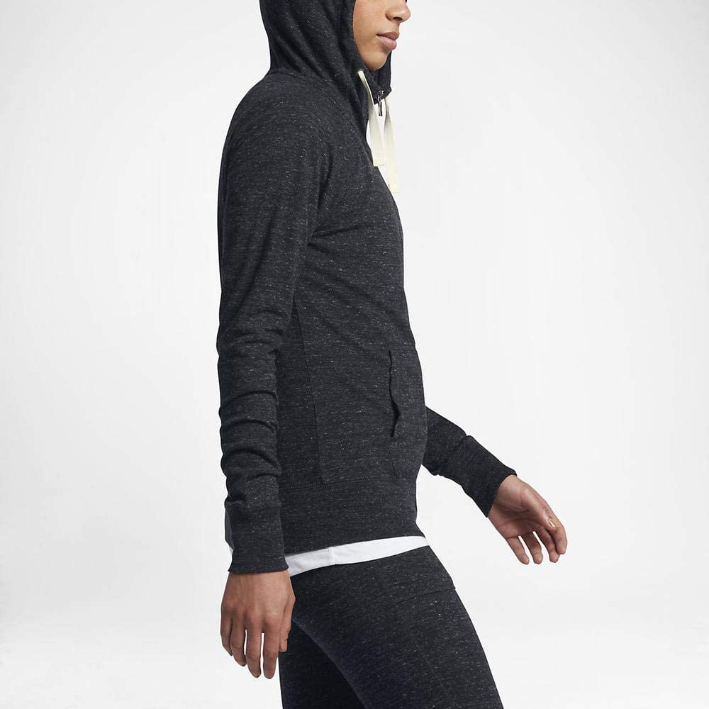 Nike Women'S Sportswear Gym Vintage Full-Zip Hoodie Apparel & Accessories > Clothing > Activewear Kylie Max