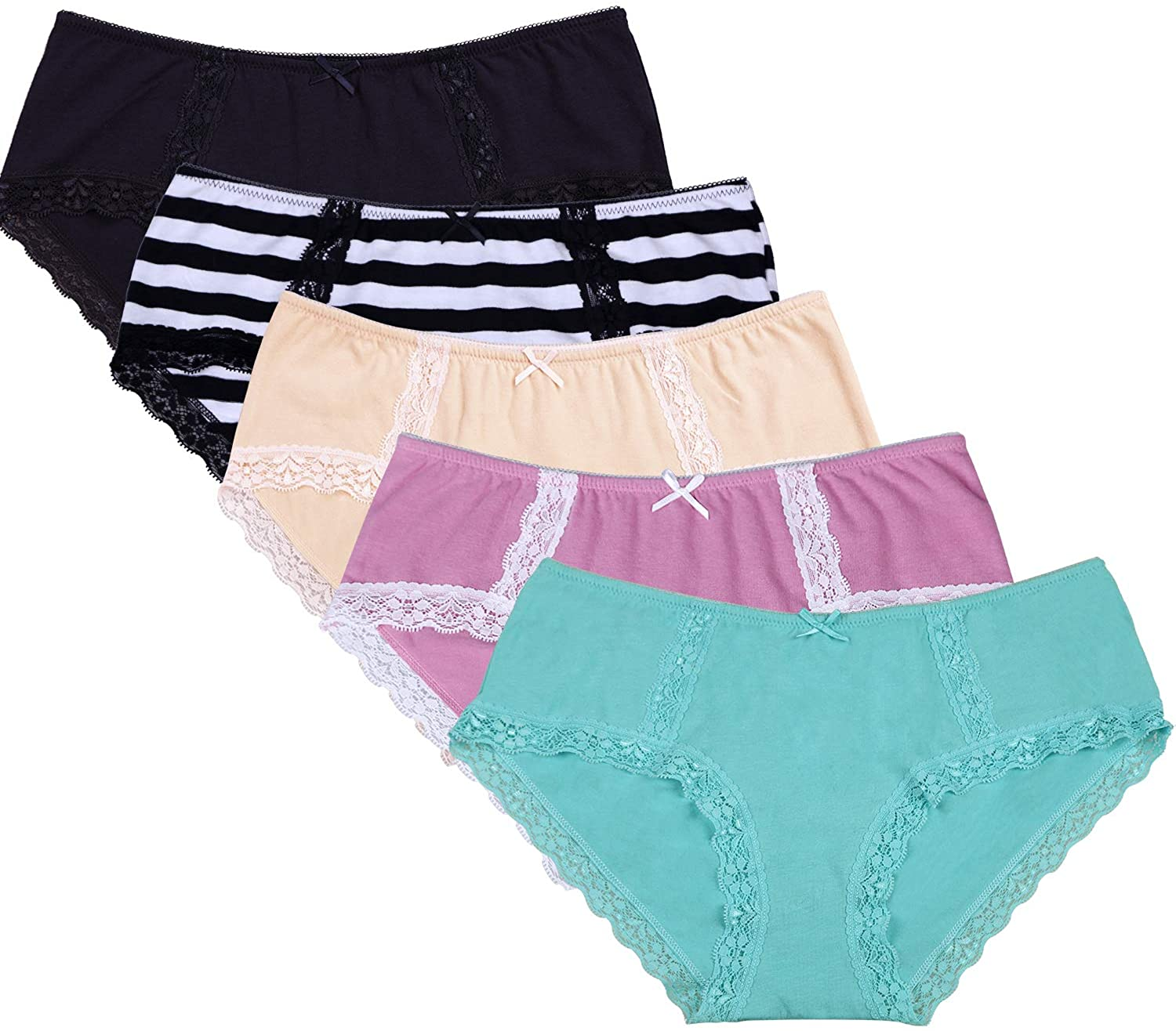 LYYTHAVON Women’S Underwear Breathable Cotton Brief Ladies Panties Apparel & Accessories > Clothing > Underwear & Socks > Underwear LYYTHAVON