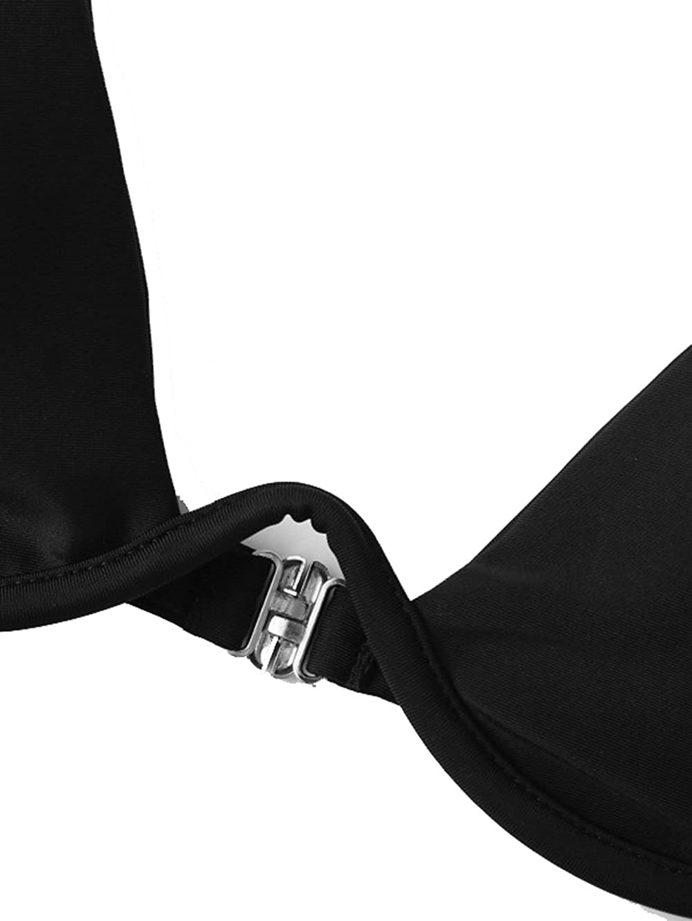 Verdusa Women'S Sexy Triangle Bathing Two Pieces Swimsuit Bikini Set Apparel & Accessories > Clothing > Underwear & Socks > Underwear Verdusa