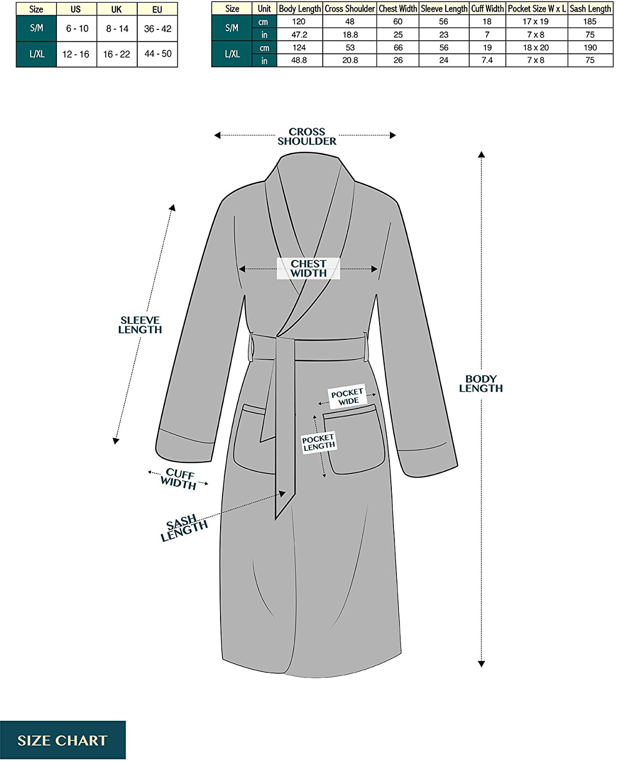 PAVILIA Soft Plush Women Fleece Robe, Cozy Bathrobe, Female Spa Robe, Waffle Apparel & Accessories > Clothing > Sleepwear & Loungewear > Robes Kylie Max