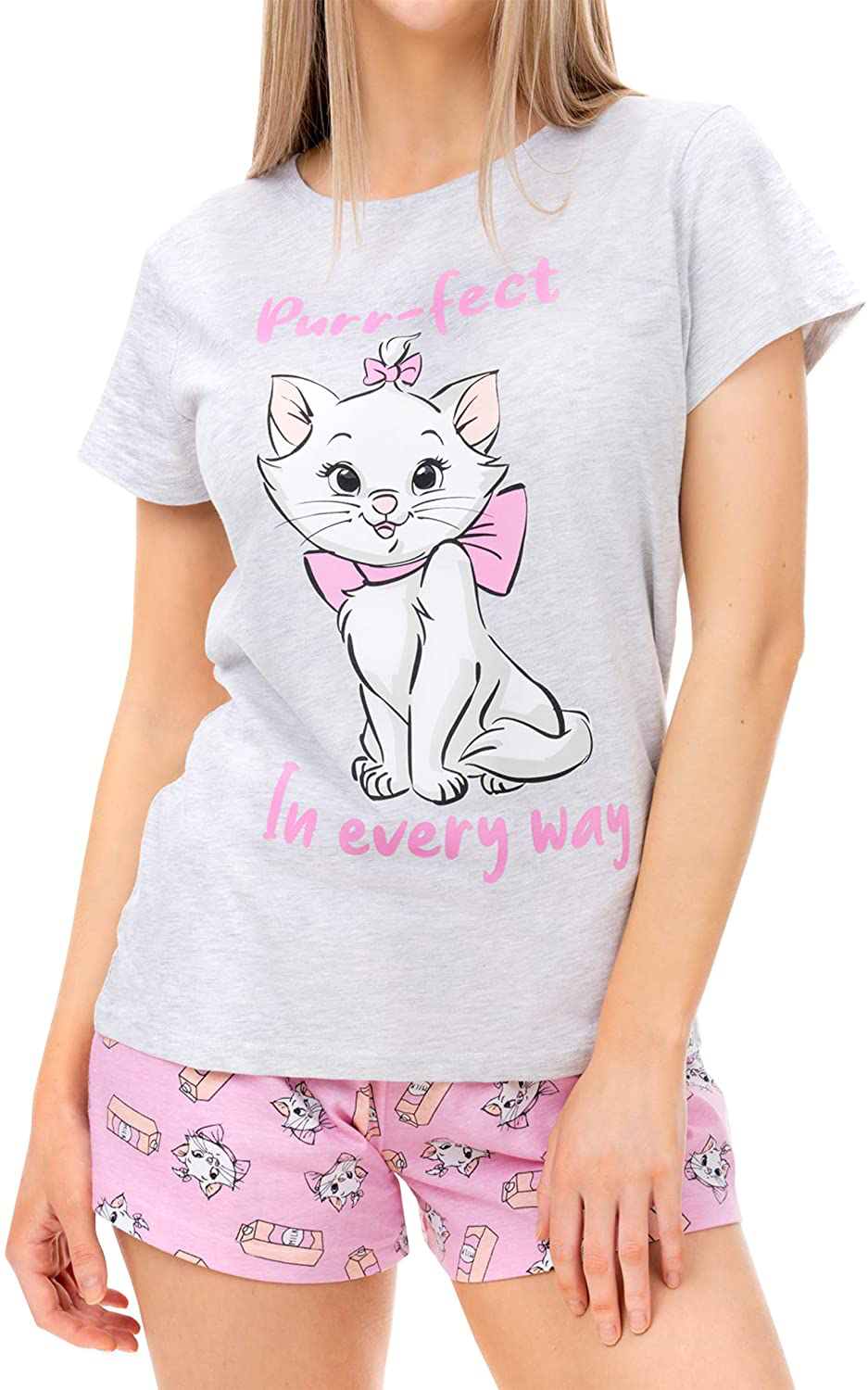 Disney Womens Pajamas Aristocats Apparel & Accessories > Clothing > Sleepwear & Loungewear > Pajamas Disney Small