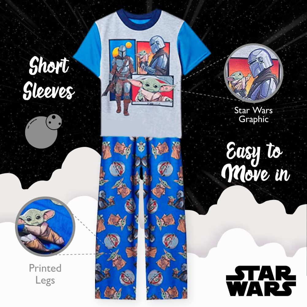 Star Wars Boys' Pajama Set Apparel & Accessories > Clothing > Sleepwear & Loungewear > Pajamas Kylie Max